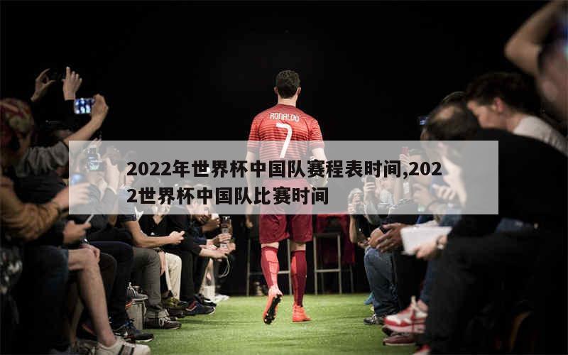 2022年世界杯中国队赛程表时间,2022世界杯中国队比赛时间