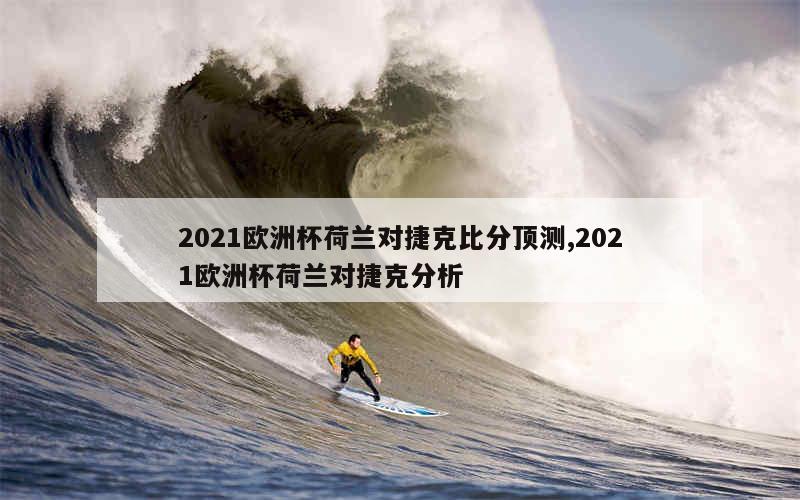 2021欧洲杯荷兰对捷克比分顶测,2021欧洲杯荷兰对捷克分析