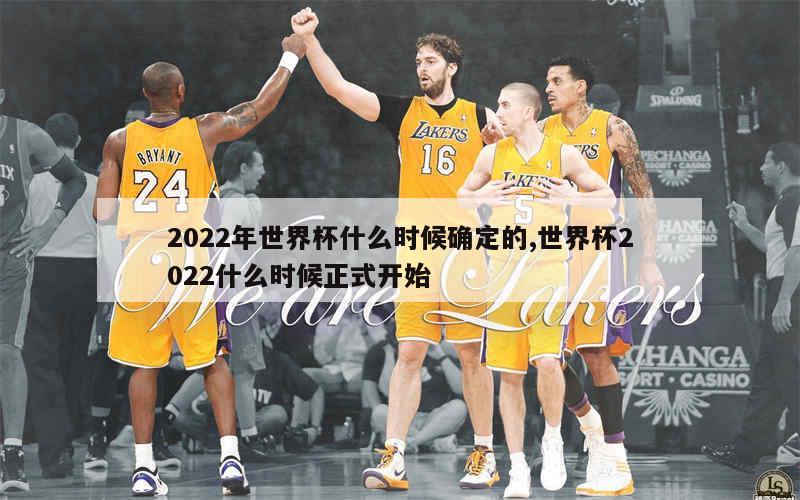 2022年世界杯什么时候确定的,世界杯2022什么时候正式开始