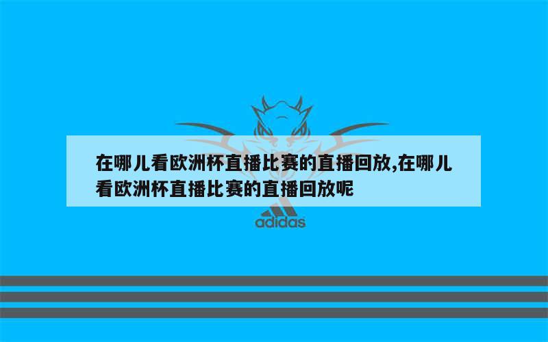 在哪儿看欧洲杯直播比赛的直播回放,在哪儿看欧洲杯直播比赛的直播回放呢