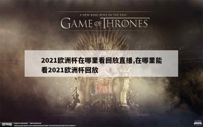 2021欧洲杯在哪里看回放直播,在哪里能看2021欧洲杯回放