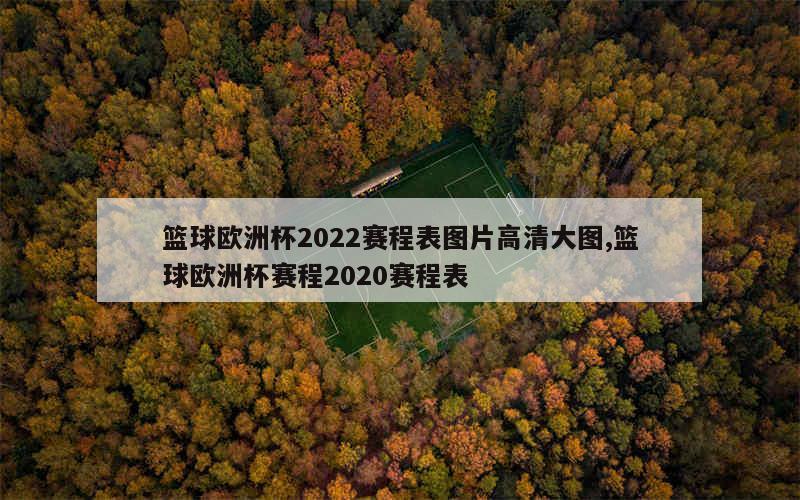 篮球欧洲杯2022赛程表图片高清大图,篮球欧洲杯赛程2020赛程表