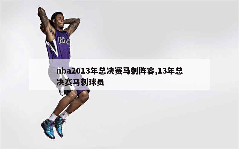 nba2013年总决赛马刺阵容,13年总决赛马刺球员