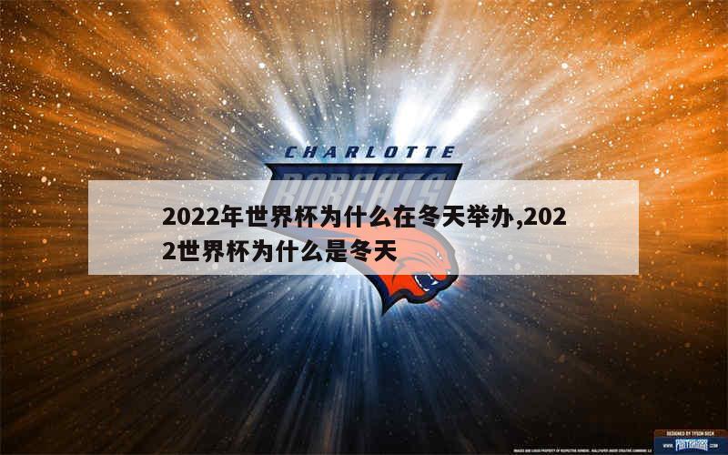 2022年世界杯为什么在冬天举办,2022世界杯为什么是冬天