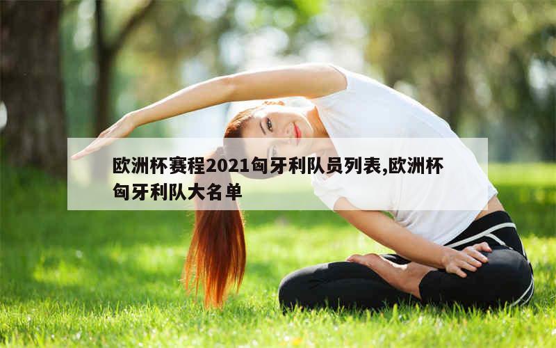 欧洲杯赛程2021匈牙利队员列表,欧洲杯匈牙利队大名单