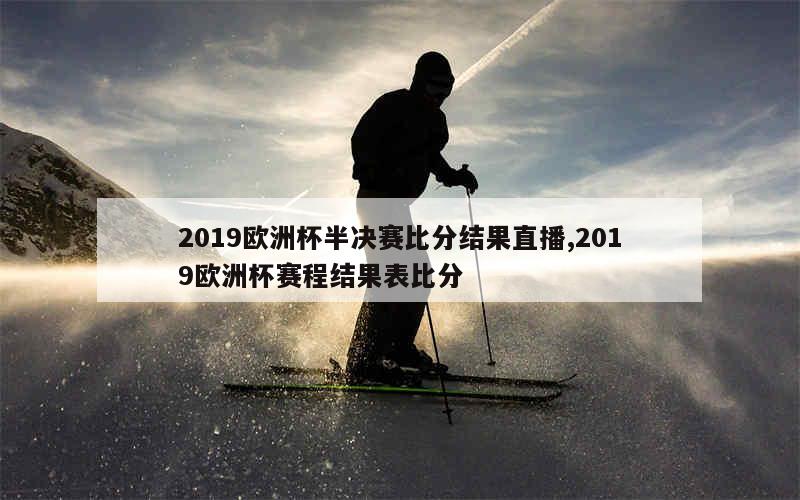 2019欧洲杯半决赛比分结果直播,2019欧洲杯赛程结果表比分