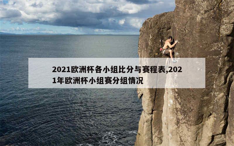 2021欧洲杯各小组比分与赛程表,2021年欧洲杯小组赛分组情况