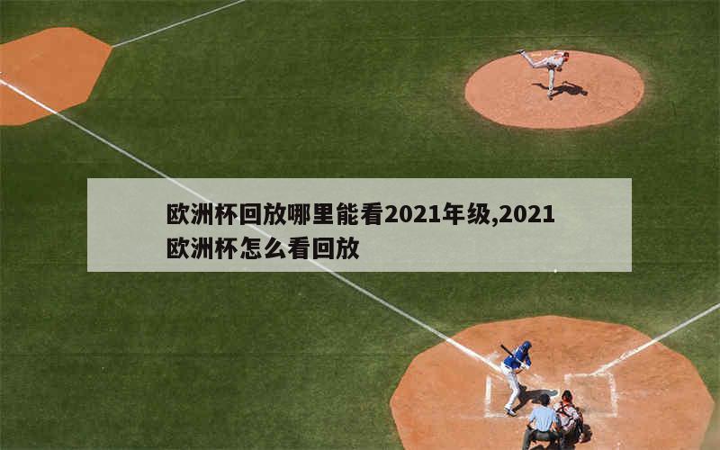 欧洲杯回放哪里能看2021年级,2021欧洲杯怎么看回放