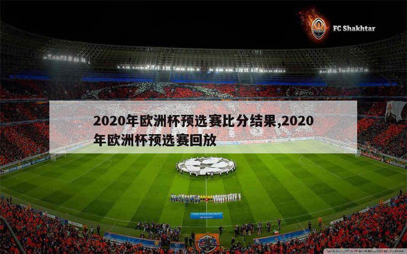 2020年欧洲杯预选赛比分结果,2020年欧洲杯预选赛回放