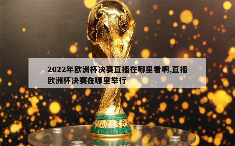 2022年欧洲杯决赛直播在哪里看啊,直播欧洲杯决赛在哪里举行