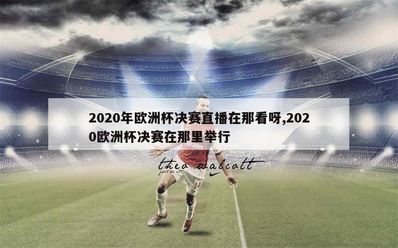 2020年欧洲杯决赛直播在那看呀,2020欧洲杯决赛在那里举行