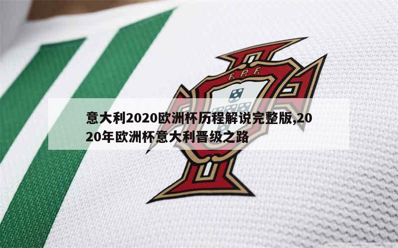 意大利2020欧洲杯历程解说完整版,2020年欧洲杯意大利晋级之路