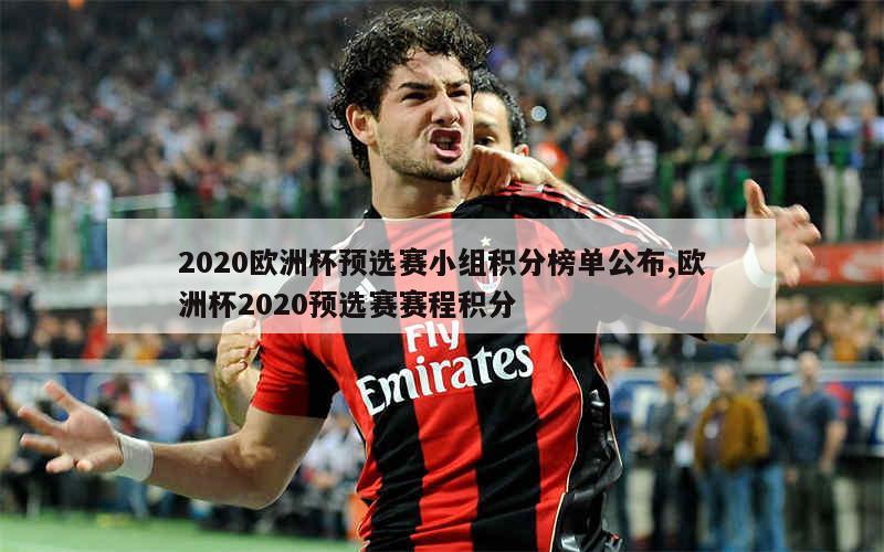 2020欧洲杯预选赛小组积分榜单公布,欧洲杯2020预选赛赛程积分