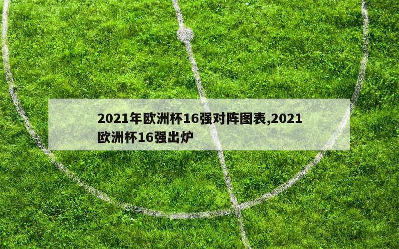 2021年欧洲杯16强对阵图表,2021欧洲杯16强出炉