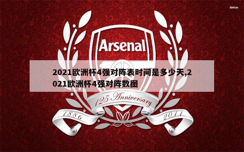 2021欧洲杯4强对阵表时间是多少天,2021欧洲杯4强对阵数图