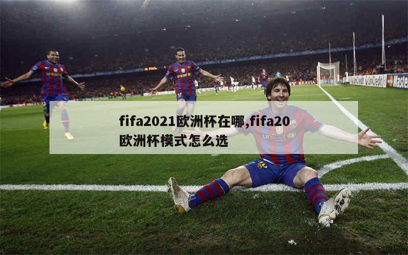 fifa2021欧洲杯在哪,fifa20欧洲杯模式怎么选