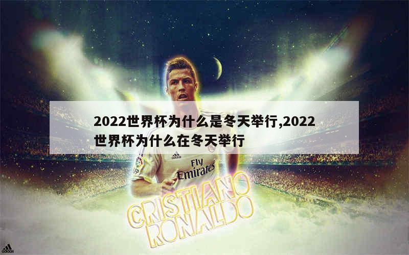 2022世界杯为什么是冬天举行,2022世界杯为什么在冬天举行