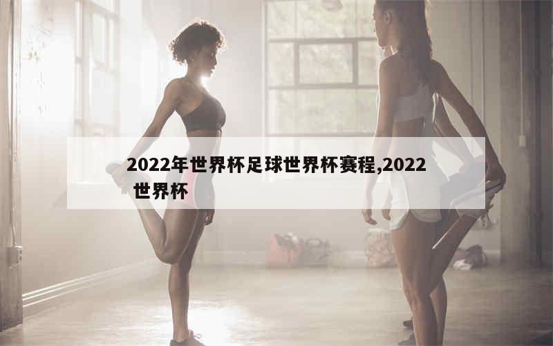 2022年世界杯足球世界杯赛程,2022 世界杯