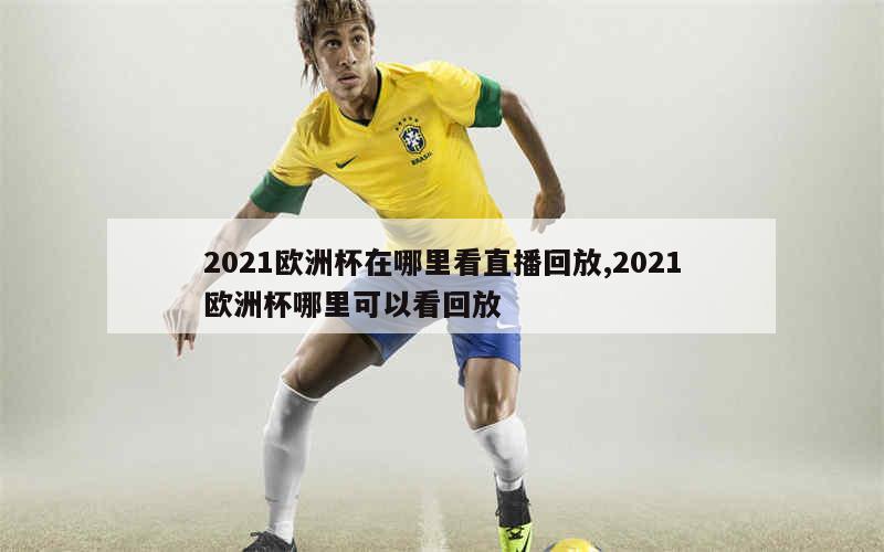 2021欧洲杯在哪里看直播回放,2021欧洲杯哪里可以看回放