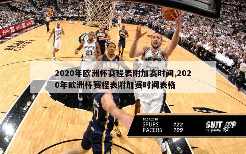 2020年欧洲杯赛程表附加赛时间,2020年欧洲杯赛程表附加赛时间表格