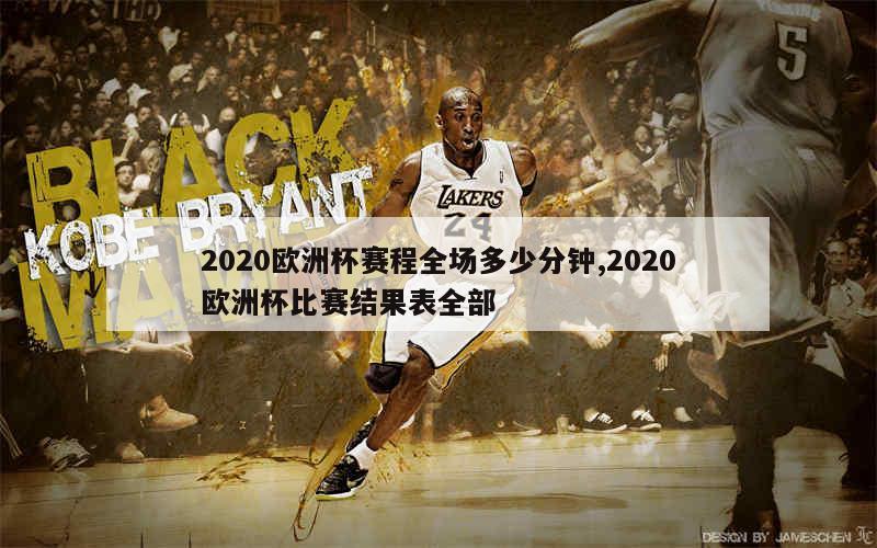 2020欧洲杯赛程全场多少分钟,2020欧洲杯比赛结果表全部