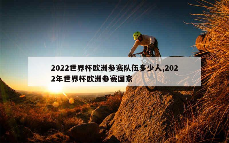 2022世界杯欧洲参赛队伍多少人,2022年世界杯欧洲参赛国家