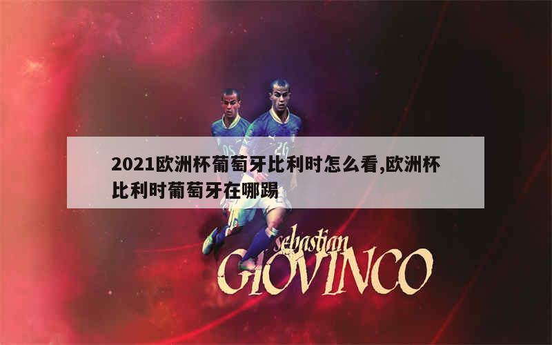 2021欧洲杯葡萄牙比利时怎么看,欧洲杯比利时葡萄牙在哪踢