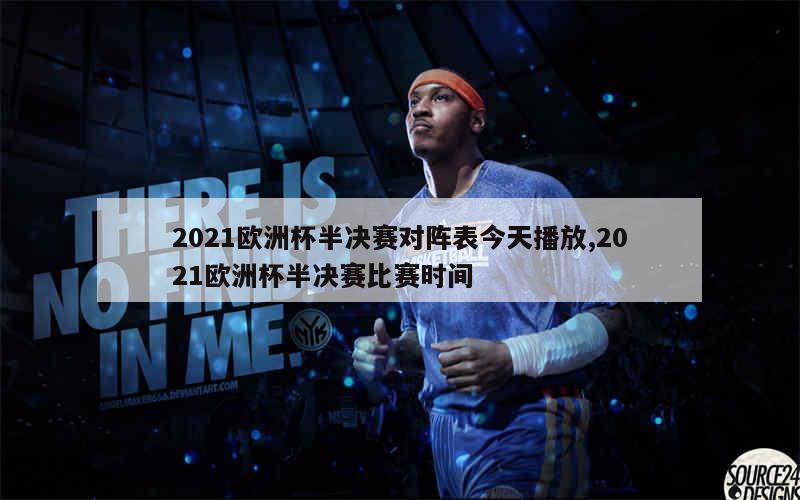 2021欧洲杯半决赛对阵表今天播放,2021欧洲杯半决赛比赛时间