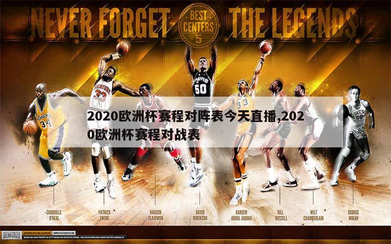 2020欧洲杯赛程对阵表今天直播,2020欧洲杯赛程对战表