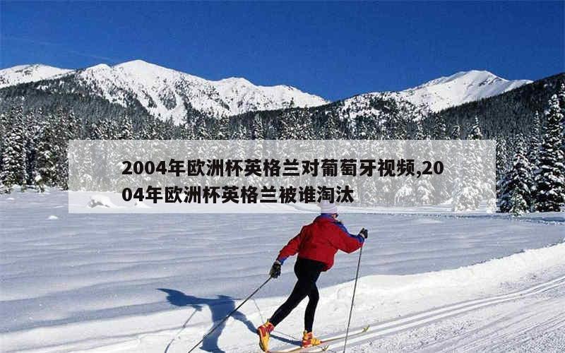 2004年欧洲杯英格兰对葡萄牙视频,2004年欧洲杯英格兰被谁淘汰